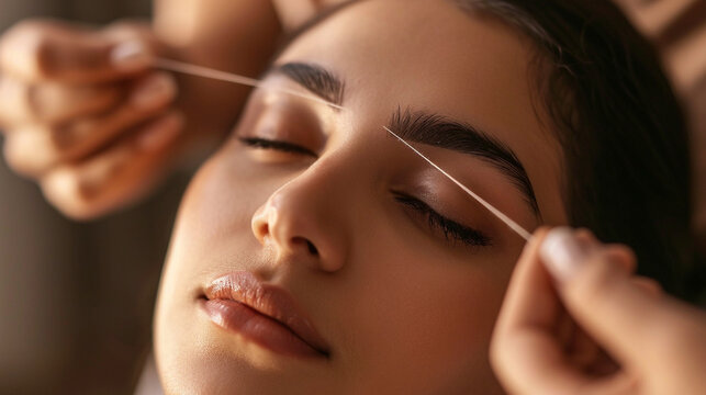 Eyebrow Threading